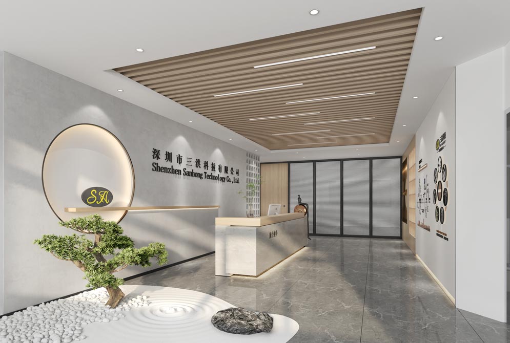 深圳市三洪科技10w裝的辦公室,有獨立辦公空間-公共辦公-衛生間-深圳文豐裝飾